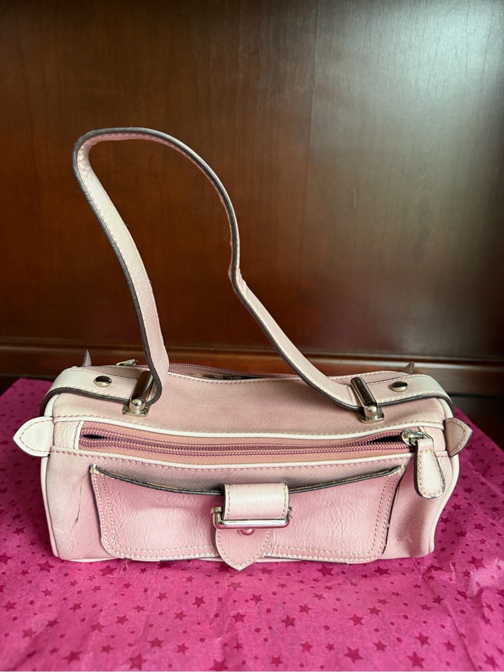 Bellerose handbag small pink  good condition
